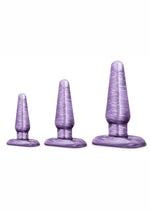 Load image into Gallery viewer, B Yours Anal Trainer Kit - Purple Swirl - Purple
