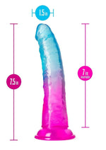Load image into Gallery viewer, B Yours Beautiful Sky Dildo 7in Sunset
