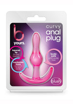 Load image into Gallery viewer, B Yours Curvy Butt Plug - Pink
