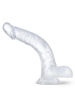 Load image into Gallery viewer, B Yours Diamond Luster Dildo - Clear - 8.5in
