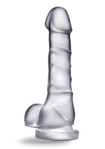 Load image into Gallery viewer, B Yours Diamond Quartz Dildo - Clear - 7.5in
