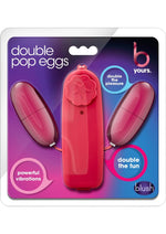Load image into Gallery viewer, B Yours Double Pop Eggs with Remote Control - Cerise - Pink
