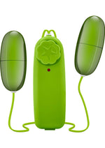 Load image into Gallery viewer, B Yours Double Pop Eggs with Remote Control - Green/Lime
