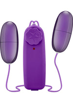 Load image into Gallery viewer, B Yours Double Pop Eggs with Remote Control - Plum/Purple
