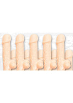 Load image into Gallery viewer, Bachelorette Party Favors Dicky Sipping Straws - Vanilla

