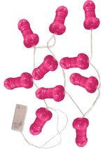 Load image into Gallery viewer, Bachelorette Pecker Party Lights - Pink
