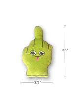 Load image into Gallery viewer, Bag Of Fucks I Have to Give Plushy Pillow with 5 Fingers
