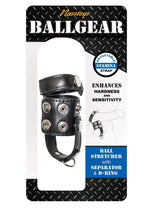 Load image into Gallery viewer, Ballgear Ball Stretcher with Separator and D-Ring - Black/Silver
