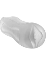 Load image into Gallery viewer, Balls Deep Ultraskyn Masturbator - Pussy - Clear/Frost
