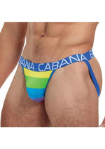 Load image into Gallery viewer, Banana Cabana Jock - Multicolor/Rainbow - Large/XLarge
