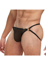 Load image into Gallery viewer, Banana Cabana Jock Mesh - Black - Large/Medium

