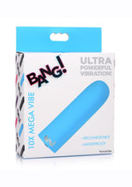 Load image into Gallery viewer, Bang! 10x Rechargeable Vibrating Bullet - Blue
