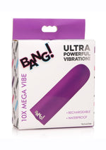 Load image into Gallery viewer, Bang! 10x Rechargeable Vibrating Bullet - Purple
