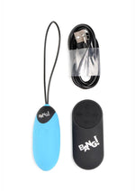 Load image into Gallery viewer, Bang! 28x Grooved Rechargeable Silicone Egg with Remote Control

