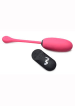 Load image into Gallery viewer, Bang! 28x Plush Silicone Rechargeable Egg with Remote Control - Pink
