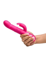 Load image into Gallery viewer, Bang! Come Hither Beaded Rechargeable Silicone Rabbit Vibrator
