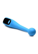 Load image into Gallery viewer, Bang! Digital Rechargeable Silicone G-Spot Vibrator - Blue
