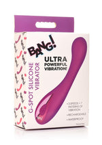 Load image into Gallery viewer, Bang! G-Spot Rechargeable Silicone Vibrator - Purple
