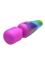 Load image into Gallery viewer, Bang! Rainbow Mini Wand Rechargeable Silicone Vibrator
