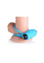 Load image into Gallery viewer, Bang! Silicone Rechargeable Cock Ring and Bullet with Remote Control
