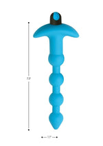 Load image into Gallery viewer, Bang! Vibrating Silicone Rechargeable Anal Beads with Remote Control
