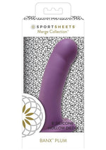 Load image into Gallery viewer, Banx Hollow Dildo - Plum/Purple - 8in
