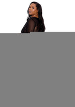 Load image into Gallery viewer, Barely Bare Lace Trim Sheer Robe
