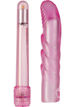 Load image into Gallery viewer, Basic Essentials Slim Softee Vibrator - Pink