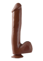 Load image into Gallery viewer, Basix Dong Suction Cup - Brown - 10in
