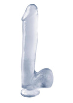 Load image into Gallery viewer, Basix Dong Suction Cup - Clear - 10in
