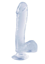 Load image into Gallery viewer, Basix Dong Suction Cup - Clear - 7.5in
