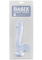 Load image into Gallery viewer, Basix Dong Suction Cup - Clear - 7.5in
