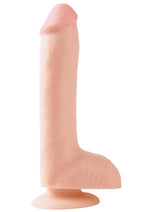 Load image into Gallery viewer, Basix Rubber Works Dong with Suction Cup - Vanilla - 8in

