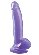 Load image into Gallery viewer, Basix Rubber Works Suction Cup Dong - Purple - 9in
