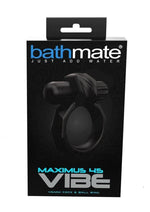 Load image into Gallery viewer, Bathmate Maximus Vibe 45 Rechargeable Silicone Cock Ring - Black
