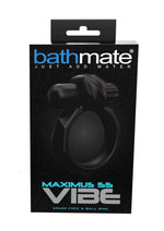Load image into Gallery viewer, Bathmate Maximus Vibe 55 Rechargeable Silicone Cock Ring - Black