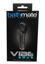 Load image into Gallery viewer, Bathmate Vibe Edge Rechargeable Silicone Bullet Vibrator - Black