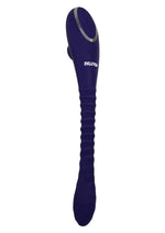 Load image into Gallery viewer, Bendable Sucker Dual End Silicone Rechargeable Vibrator

