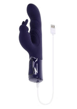 Load image into Gallery viewer, Big Deal Girthy Rechargeable Silicone Rabbit Vibrator
