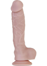 Load image into Gallery viewer, Big Shot Rechargeable Silicone Vibrating Squirting Dong with Balls
