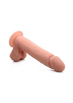 Load image into Gallery viewer, Big Shot Silicone Vibrating Remote Control Rechargeable Dildo with Balls
