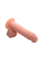 Load image into Gallery viewer, Big Shot Silicone Vibrating Remote Control Rechargeable Dildo with Balls
