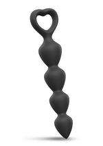 Load image into Gallery viewer, Bing Bang Silicone Anal Beads - Black/Black Onyx - Large
