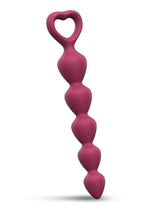 Load image into Gallery viewer, Bing Bang Silicone Anal Beads - Plum Star/Purple - Medium
