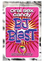Load image into Gallery viewer, BJ Blast Oral Sex Candy - Strawberry - Assorted Colors
