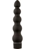 Load image into Gallery viewer, Black Magic Ribbed Waterproof Vibrator - Black - 7in