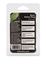 Load image into Gallery viewer, Black Rubber Cock Ring

