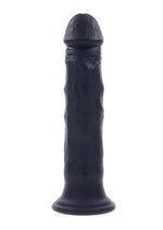 Load image into Gallery viewer, Black Thunder Rechargeable Silicone Dildo with Remote - Black
