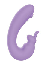 Load image into Gallery viewer, Blaze Bunny Thumper Rechargeable Silicone Vibrator - Lavender/Purple
