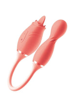 Load image into Gallery viewer, Blaze Exciter Rechargeable Silicone Dual Stimulating Vibrator
